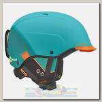 Горнолыжный шлем Cebe Contest Visor Ultimate Matt Fade Turquoise Orange