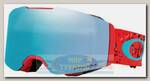 Горнолыжная маска Oakley Fall Line Arctic Fracture Red Sea/Prizm Snow Sapphire Iridium