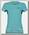 Футболка женская Bergans Floyen Tee Lt Greenlake/Greenlake