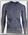 Футболка мужская UYN Ambityon Uw Lg_Sl Melange Black Melange/Atlantic/Orange Shiny