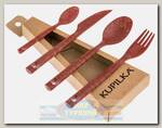 Подарочный набор столовых приборов Kupilka Cutlery Set Cranberry