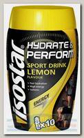 Изотонический напиток Isostar Hydrate & Perform Lemon 400 гр