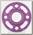 Такелажная пластина DMM Rigging Hub L Purple