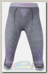 Кальсоны женские UYN 3/4 Underwear Fusyon Uw Medium Anthracite/Purple/Pink