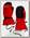 Рукавицы пуховые Red Fox K2 Extreme II Red/Black