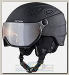 Горнолыжный шлем Alpina Grap Visor HM Black Matt