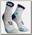 Носки Compressport Racing V3.0 Run Hi White/Blue