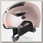 Горнолыжный шлем Uvex 600 Visor Розовый Матовый