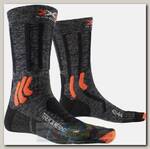 Носки X-Socks Trek X Merino Grey Duo Melange/X-Orange/Black