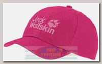 Кепка детская Jack Wolfskin Baseball Pink Peony