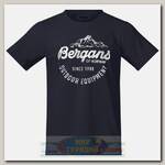 Футболка мужская Bergans Classic Tee Dk Navy/White