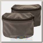 Карманы на пояс рюкзака Bergans Hip Belt Pocket 2pcs Solid Charcoal