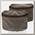 Карманы на пояс рюкзака Bergans Hip Belt Pocket 2pcs Solid Charcoal