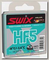 Мазь скольжения Swix HF5X Turquoise -8C / -14C 40 г