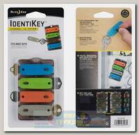 Маркеры для ключей Nite Ize Identi-Key Card Storage + ID System.