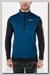 Футболка мужская Nike Wild Run Element Top LS Valerian Blue/Black/Reflective Silv