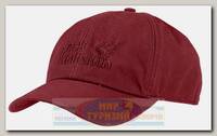 Кепка Jack Wolfskin Baseball Red Maroon