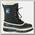 Ботинки женские Sorel Caribou Black/Stone