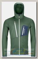 Куртка мужская Ortovox Fleece Grid Hoody Green Forest