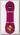 Верёвка Beal Stinger III Golden Dry Unicore 9,4мм/60м Fuchsia