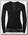 Футболка женская Odlo Top L/S Performance Warm Черный/Серый