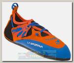 Скальные туфли La Sportiva Stickit Lily Orange/Marine Blue