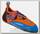 Скальные туфли La Sportiva Stickit Lily Orange/Marine Blue
