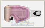 Горнолыжная маска Oakley Fall Line XM White/Prizm Snow Hi Pink Iridium