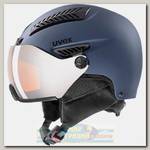 Горнолыжный шлем Uvex 600 Visor Синий Матовый