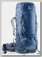 Рюкзак Deuter Aircontact 55 + 10 Midnight-Navy