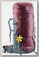 Рюкзак женский Deuter Aircontact Lite 60 + 10 SL Maron-Graphite