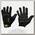 Перчатки для работы с веревкой Kong Full Gloves Black