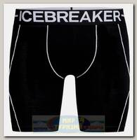 Трусы мужские Icebreaker Anatomica Zone Long Boxers Black
