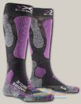 Носки женские X-Socks Ski Touring Silver 4.0 Anthracite Melange/Magnolia