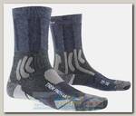 Носки X-Socks Trek Path Ultra LT Midnight Blue/Dolomite Grey