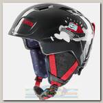 Горнолыжный шлем детский Uvex Manic Черный/Трактор