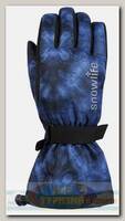 Перчатки детские Snowlife Long Cuff DT Blue Aqua