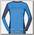 Футболка женская Norrona Equaliser Merino Round Neck Campanula/Indigo Night
