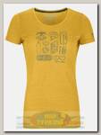 Футболка женская Ortovox 120 Cool Tec Puzzle T-Shirt Yellowstone