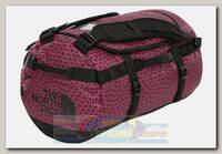 Баул The North Face Base Camp Duffel S Festival Pink Melting Dome Print/TNF Black
