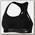 Топ женский Nike Alpha Bra Black/White