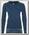 Футболка женская ASICS Seamless LS Texture Mako Blue