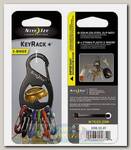 Брелок Nite Ize KeyRack+™ S-Biner® Bottle Opener Black