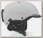 Горнолыжный шлем Cebe Contest Visor Matt White Black