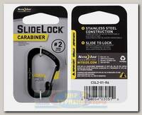 Карабин Nite Ize SlideLock® Stainless Steel #2 Black