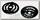 Запчасть для шлема CP Screw Support Ring Black (2 шт)