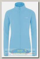 Куртка женская The North Face 100 Glacier Full Zip Clear Lake Blue