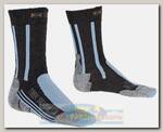 Носки женские X-Socks Trekking Silver Sinofit Anthracite/Azure