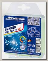 Синтетическая гоночная мазь с высоким содержанием фтора Holmenkol Syntec WorldCup HF MID
