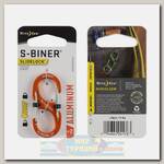 Карабин Nite Ize S-Biner® SlideLock® Aluminum #2 Orange